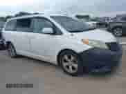 2012 Toyota Sienna LE AAS with VIN 5TDKK3DC0CS261672, listed as a IAAI auction lot 43256260 with 477,784 mi miles and . Bid and sale history available at DreamBid. Image 1.