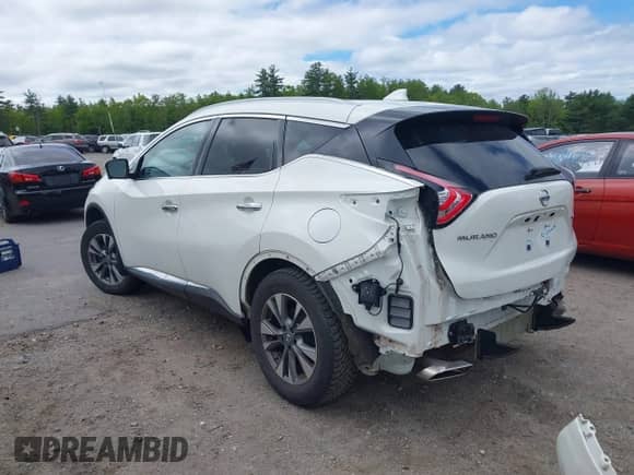 2017 Nissan Murano Platinum with VIN 5N1AZ2MH9HN200181, listed as a IAAI auction lot 42274689 with 82,636 mi miles and . Bid and sale history available at DreamBid. Image 3.