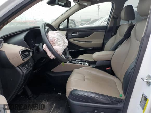 2019 Hyundai Santa Fe Limited z VIN 5NMS53AA0KH063542, wystawiony jako Copart lot #86742474 z przebiegiem 79 929 mil mil oraz Szkoda całkowita • Salvage title. Historia ofert i sprzedaży dostępna na DreamBid. Obrazek 7.