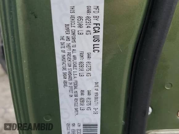 2018 Dodge Charger SXT with VIN 2C3CDXBG2JH272541, listed as a Copart auction lot 81704255 with 64,647 mi miles and Salvage title. Bid and sale history available at DreamBid. Image 12.