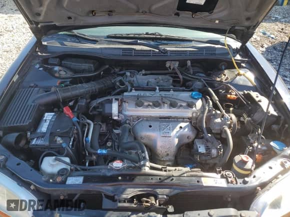 2001 Honda Accord EX with VIN 1HGCG32501A023536, listed as a Copart auction lot 71535334 with 74,230 mi miles and Salvage title. Bid and sale history available at DreamBid. Image 11.