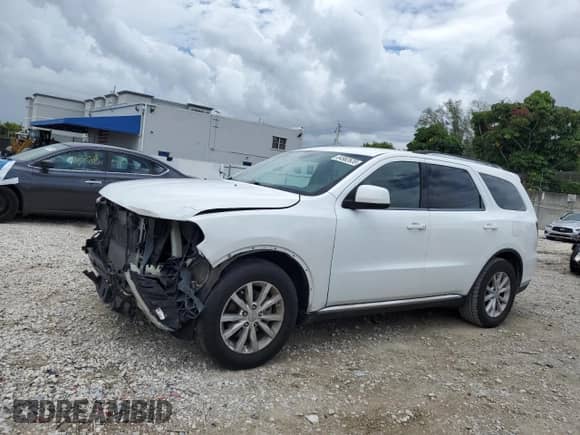2015 Dodge Durango SXT с VIN 1C4RDHAG1FC244429, выставлен на аукционе Copart как лот 64962635 с пробегом 102 623 миль миль и Списание • Salvage title. История ставок и продаж доступна на DreamBid. Изображение 1.