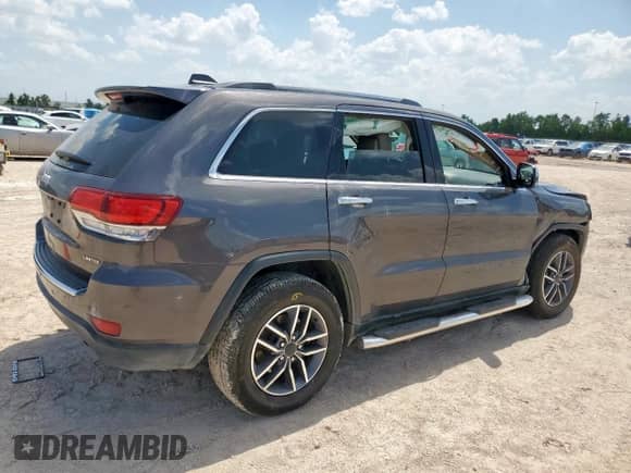 2020 Jeep Grand Cherokee Limited with VIN 1C4RJEBG6LC379455, listed as a Copart auction lot 66752585 with 62,947 mi miles and Salvage title. Bid and sale history available at DreamBid. Image 3.