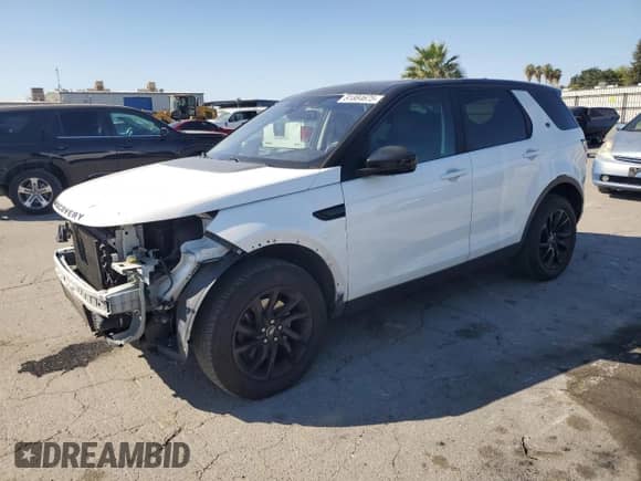 2017 Land Rover Discovery Sport SE with VIN SALCP2BGXHH654007, listed as a Copart auction lot 81884675 with 91,824 mi miles and Salvage title. Bid and sale history available at DreamBid. Image 1.