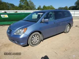 2009 Honda Odyssey EX z VIN 5FNRL38479B008571, wystawiony jako Copart lot #86294855 z przebiegiem 98 356 mil mil oraz Szkoda całkowita • Salvage title. Historia ofert i sprzedaży dostępna na DreamBid. Obrazek 1.