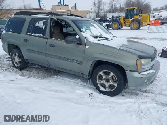 2004 Chevrolet TrailBlazer EXT LT with VIN 1GNET16S246106682, listed as a IAAI auction lot 41552215 with 250,507 mi miles and . Bid and sale history available at DreamBid. Image 1.