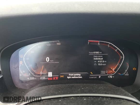 2020 BMW 5 Series 530i с VIN WBAJR3C05LWW63683, выставлен на аукционе Copart как лот 70264255 с пробегом 61 063 миль миль и Списание • Salvage title. История ставок и продаж доступна на DreamBid. Изображение 9.