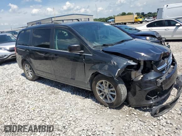 2020 Dodge Grand Caravan SXT with VIN 2C4RDGCG3LR174653, listed as a Copart auction lot 66166605 with 143,117 mi miles and Salvage title. Bid and sale history available at DreamBid. Image 4.