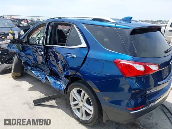 2020 Chevrolet Equinox Premier с VIN 2GNAXYEX3L6190898, выставлен на аукционе IAAI как лот 42247822 с пробегом 63 318 миль миль и . История ставок и продаж доступна на DreamBid. Изображение 3.