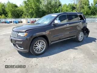 2017 Jeep Grand Cherokee Summit с VIN 1C4RJFJG8HC740540, выставлен на аукционе Copart как лот 62989135 с пробегом 79 399 миль миль и Списание • Salvage title. История ставок и продаж доступна на DreamBid. Изображение 1.