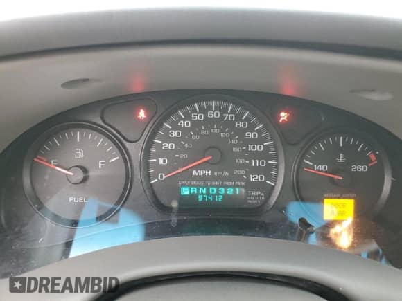 2002 Chevrolet Impala с VIN 2G1WF55E529220651, выставлен на аукционе Copart как лот 51054745 с пробегом 97 412 миль миль и Списание • Salvage title. История ставок и продаж доступна на DreamBid. Изображение 9.