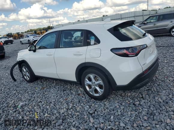 2025 Honda HR-V LX with VIN 3CZRZ1H39SM706766, listed as a Copart auction lot 81203505 with 8,168 mi miles and Salvage title. Bid and sale history available at DreamBid. Image 2.