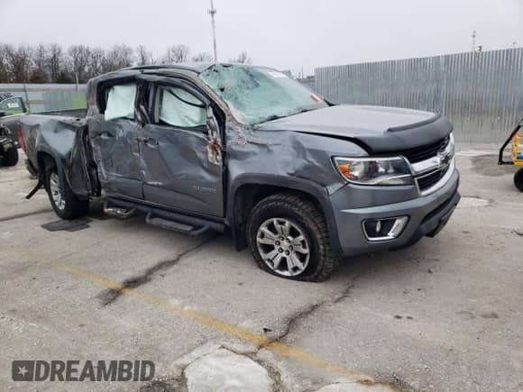 2018 Chevrolet Colorado 4WD LT with VIN 1GCPTCE19J1159359, listed as a Copart auction lot 43334765 with 123,449 mi miles and Salvage title. Bid and sale history available at DreamBid. Image 4.