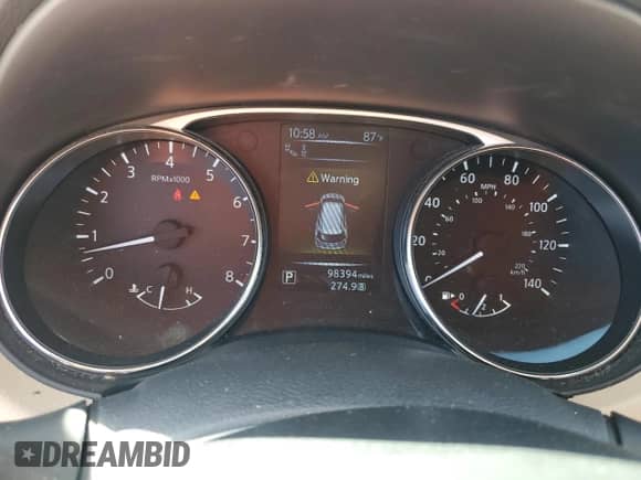 2016 Nissan Rogue SV с VIN 5N1AT2MT0GC868855, выставлен на аукционе Copart как лот 89472315 с пробегом 98 394 миль миль и Списание • Salvage title. История ставок и продаж доступна на DreamBid. Изображение 9.