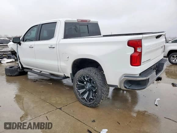 2022 Chevrolet Silverado 1500 LTZ с VIN 1GCPWEED1NZ206727, выставлен на аукционе Copart как лот 45766375 с пробегом 35 478 миль миль и Списание • Salvage title. История ставок и продаж доступна на DreamBid. Изображение 2.