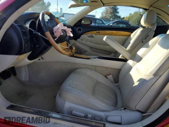 2002 Lexus SC 430 с VIN JTHFN48YX20023588, выставлен на аукционе Copart как лот 82490275 с пробегом 183 721 миль миль и Чистый • Clean title. История ставок и продаж доступна на DreamBid. Изображение 7.