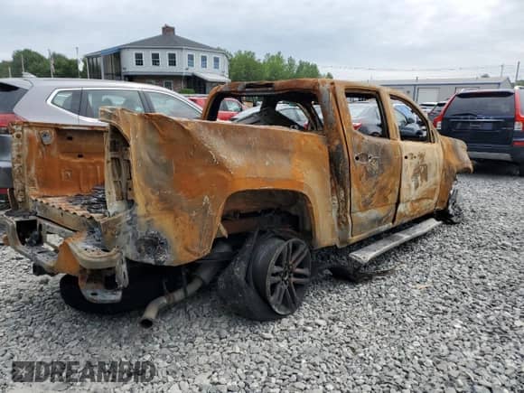 2019 Chevrolet Colorado 4WD Work Truck z VIN 1GCGTBENXK1351310, wystawiony jako Copart lot #61900085 z przebiegiem Nie podano mil oraz Szkoda całkowita • Salvage title. Historia ofert i sprzedaży dostępna na DreamBid. Obrazek 3.