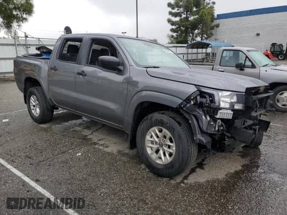 2025 Nissan Frontier SV with VIN 1N6ED1EJ5SN623070, listed as a Copart auction lot 48349635 with 2,133 mi miles and Salvage title. Bid and sale history available at DreamBid. Image 4.