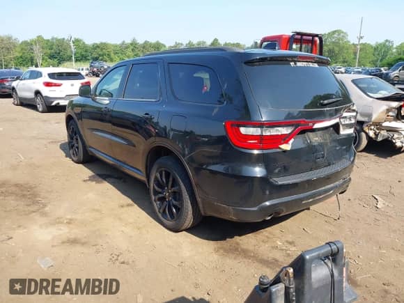 2019 Dodge Durango GT Plus with VIN 1C4RDJDG1KC536000, listed as a IAAI auction lot 42480153 with 76,461 mi miles and . Bid and sale history available at DreamBid. Image 3.