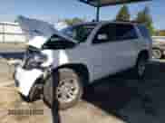 2015 Chevrolet Tahoe LT with VIN 1GNSKBKC2FR182883, listed as a Copart auction lot 70604715 with Not provided miles and Salvage title. Bid and sale history available at DreamBid. Image 1.
