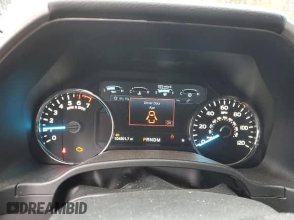 2020 Ford F-150 XL with VIN 1FTFW1E43LFC67712, listed as a Copart auction lot 86682505 with 104,301 mi miles and Salvage title. Bid and sale history available at DreamBid. Image 9.