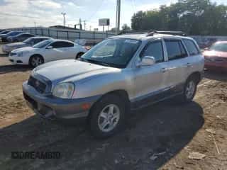 2003 Hyundai Santa Fe GLS с VIN KM8SC13E13U535411, выставлен на аукционе Copart как лот 72183444 с пробегом 189 961 миль миль и Списание • Salvage title. История ставок и продаж доступна на DreamBid. Изображение 1.
