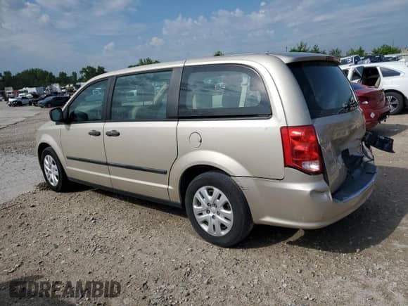 2015 Dodge Grand Caravan American Value with VIN 2C4RDGBG0FR616455, listed as a Copart auction lot 69191805 with 190,478 mi miles and Salvage title. Bid and sale history available at DreamBid. Image 2.