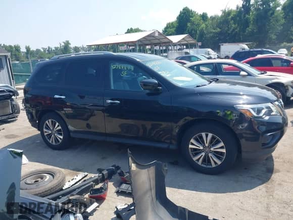 2018 Nissan Pathfinder S with VIN 5N1DR2MN1JC618075, listed as a IAAI auction lot 42788803 with 136,808 mi miles and . Bid and sale history available at DreamBid. Image 14.