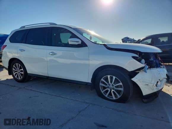 2014 Nissan Pathfinder Platinum z VIN 5N1AR2MN4EC716333, wystawiony jako Copart lot #82592435 z przebiegiem 142 752 mil mil oraz Czysty tytuł • Clean title. Historia ofert i sprzedaży dostępna na DreamBid. Obrazek 4.