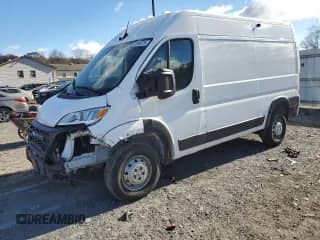 2023 Ram ProMaster Cargo z VIN 3C6LRVBG4PE561675, wystawiony jako Copart lot #80495724 z przebiegiem 4 582 mil mil oraz Szkoda całkowita • Salvage title. Historia ofert i sprzedaży dostępna na DreamBid. Obrazek 1.