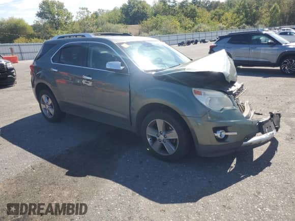 2013 Chevrolet Equinox LTZ z VIN 2GNFLGEK6D6146962, wystawiony jako Copart lot #80361755 z przebiegiem 123 902 mil mil oraz Szkoda całkowita • Salvage title. Historia ofert i sprzedaży dostępna na DreamBid. Obrazek 4.