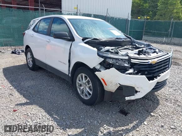 2023 Chevrolet Equinox LS с VIN 3GNAXHEG4PL209296, выставлен на аукционе IAAI как лот 43101909 с пробегом 13 034 миль миль и . История ставок и продаж доступна на DreamBid. Изображение 1.