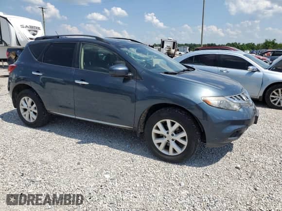 2013 Nissan Murano SL with VIN JN8AZ1MW8DW303615, listed as a Copart auction lot 62145095 with 173,544 mi miles and Non repairable. Bid and sale history available at DreamBid. Image 4.