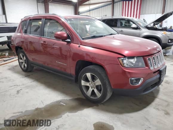 2017 Jeep Compass High Altitude с VIN 1C4NJCEB2HD185428, выставлен на аукционе Copart как лот 80728345 с пробегом 106 737 миль миль и Списание • Salvage title. История ставок и продаж доступна на DreamBid. Изображение 4.