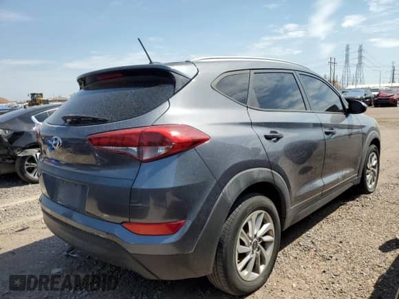 2016 Hyundai Tucson SE with VIN KM8J33A41GU119799, listed as a Copart auction lot 68171065 with 156,595 mi miles and Clean title. Bid and sale history available at DreamBid. Image 3.