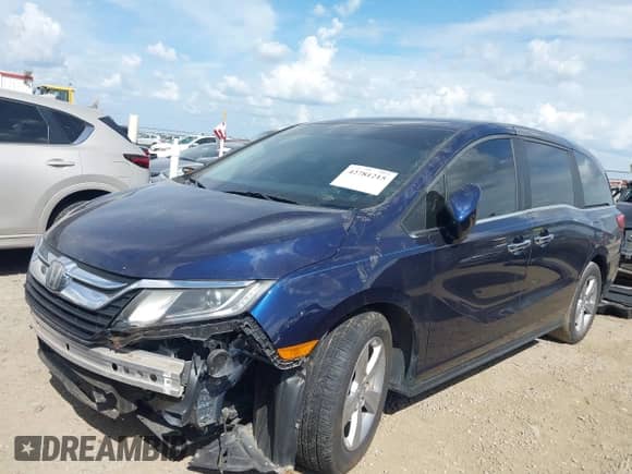 2019 Honda Odyssey EX-L z VIN 5FNRL6H79KB109645, wystawiony jako IAAI lot #42781215 z przebiegiem 80 942 mil mil oraz . Historia ofert i sprzedaży dostępna na DreamBid. Obrazek 16.