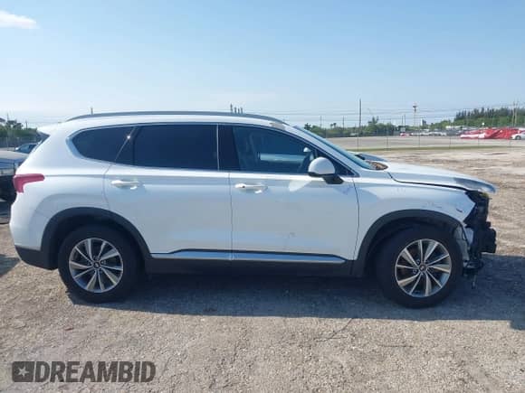 2019 Hyundai Santa Fe SEL with VIN 5NMS33AD6KH081690, listed as a IAAI auction lot 41961423 with 114,389 mi miles and . Bid and sale history available at DreamBid. Image 14.