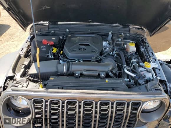 2025 Jeep Wrangler Sport с VIN 1C4PJXAN2SW590037, выставлен на аукционе Copart как лот 65510945 с пробегом 1 994 миль миль и Списание • Salvage title. История ставок и продаж доступна на DreamBid. Изображение 11.