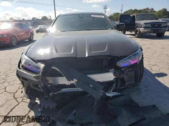 2023 BMW M3 с VIN WBS53AY08PFN61263, выставлен на аукционе Copart как лот 80928965 с пробегом 35 246 миль миль и Списание • Salvage title. История ставок и продаж доступна на DreamBid. Изображение 5.