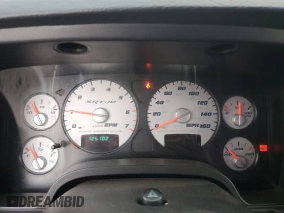 2005 Dodge RAM with VIN 3D7HA16H45G776899, listed as a Copart auction lot 84743434 with 125,102 mi miles and Salvage title. Bid and sale history available at DreamBid. Image 9.