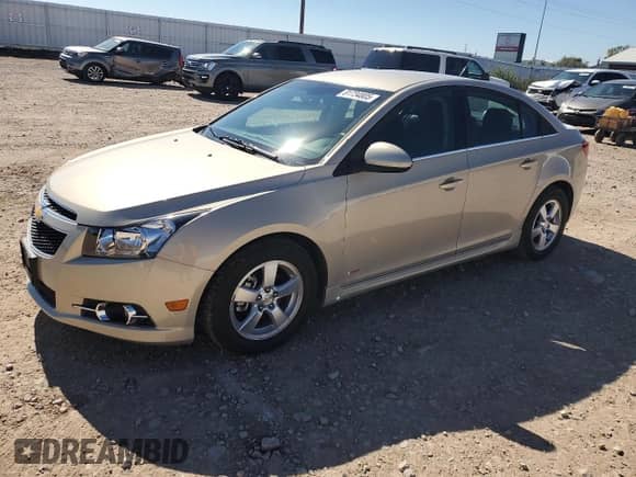 2011 Chevrolet Cruze 1LT with VIN 1G1PF5S99B7208189, listed as a Copart auction lot 81734805 with 43,616 mi miles and Salvage title. Bid and sale history available at DreamBid. Image 1.