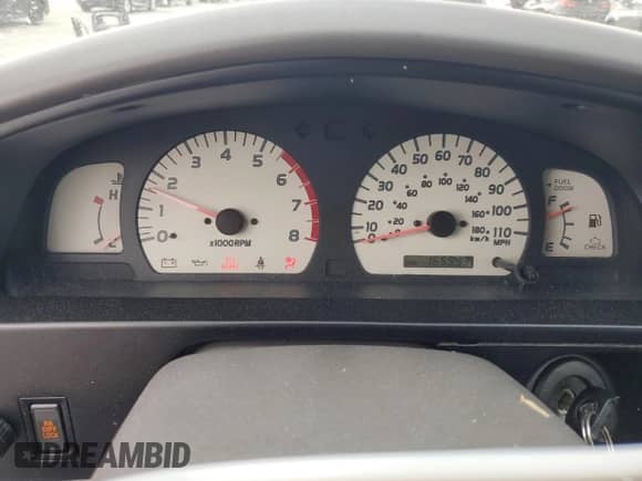 2002 Toyota Tacoma PreRunner with VIN 5TESN92N32Z078248, listed as a Copart auction lot 80089785 with 165,993 mi miles and Salvage title. Bid and sale history available at DreamBid. Image 9.