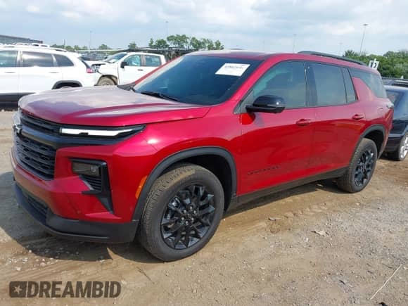 2025 Chevrolet Traverse FWD LT с VIN 1GNERGRS7SJ123999, выставлен на аукционе IAAI как лот 42865642 с пробегом 4 359 миль миль и . История ставок и продаж доступна на DreamBid. Изображение 2.