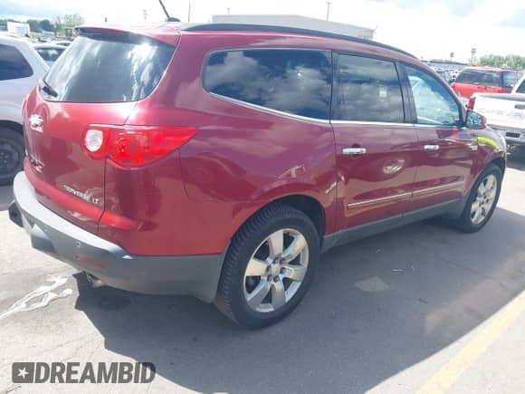 2010 Chevrolet Traverse LTZ with VIN 1GNLVHED0AJ264136, listed as a IAAI auction lot 42261342 with 240,256 mi miles and . Bid and sale history available at DreamBid. Image 4.