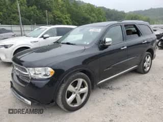 2011 Dodge Durango Citadel with VIN 1D4SE5GT2BC595235, listed as a Copart auction lot 67196525 with 95,445 mi miles and Salvage title. Bid and sale history available at DreamBid. Image 1.