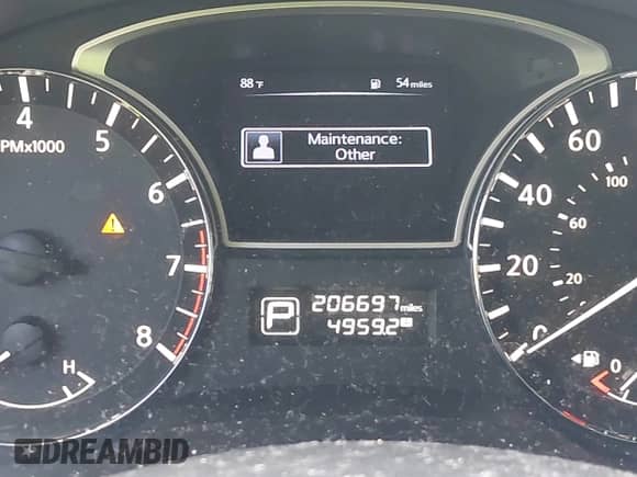 2015 Nissan Altima SL with VIN 1N4AL3AP3FN866740, listed as a IAAI auction lot 42623319 with 206,697 mi miles and . Bid and sale history available at DreamBid. Image 12.