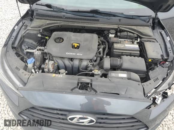 2019 Hyundai Veloster Premium z VIN KMHTG6AF9KU017689, wystawiony jako Copart lot #63579905 z przebiegiem 74 342 mil mil oraz Szkoda całkowita • Salvage title. Historia ofert i sprzedaży dostępna na DreamBid. Obrazek 11.