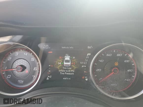 2022 Dodge Charger SXT with VIN 2C3CDXBG1NH224521, listed as a Copart auction lot 71710245 with 40,873 mi miles and Salvage title. Bid and sale history available at DreamBid. Image 9.