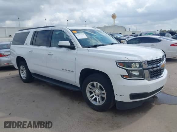 2020 Chevrolet Suburban LT with VIN 1GNSKHKC5LR273483, listed as a IAAI auction lot 42113738 with 122,806 mi miles and . Bid and sale history available at DreamBid. Image 1.