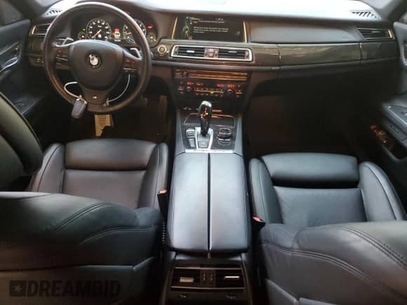 2014 BMW 7 Series ALPINA B7 xDrive with VIN WBAYF8C55ED142350, listed as a Copart auction lot 61528005 with 68,430 mi miles and Salvage title. Bid and sale history available at DreamBid. Image 8.